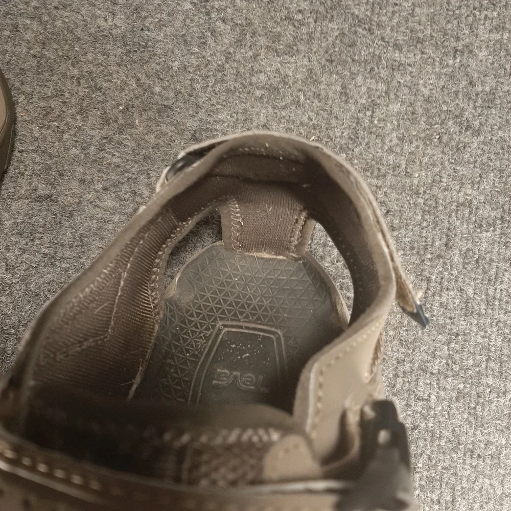 Teva Sandals Forebay 1019180 Size 13 Brown Mens Closed Toe Hiking Sandals